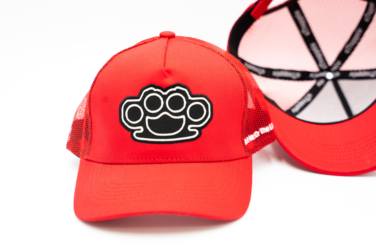 RED EMBLEM TRUCKER